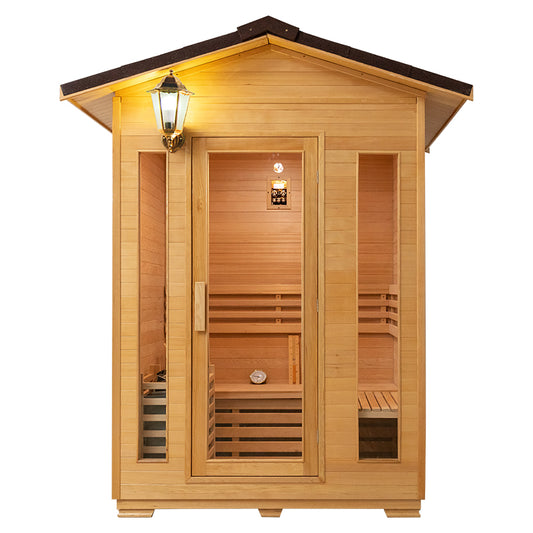 4 PERSON AT-HOME OUTDOOR SAUNA